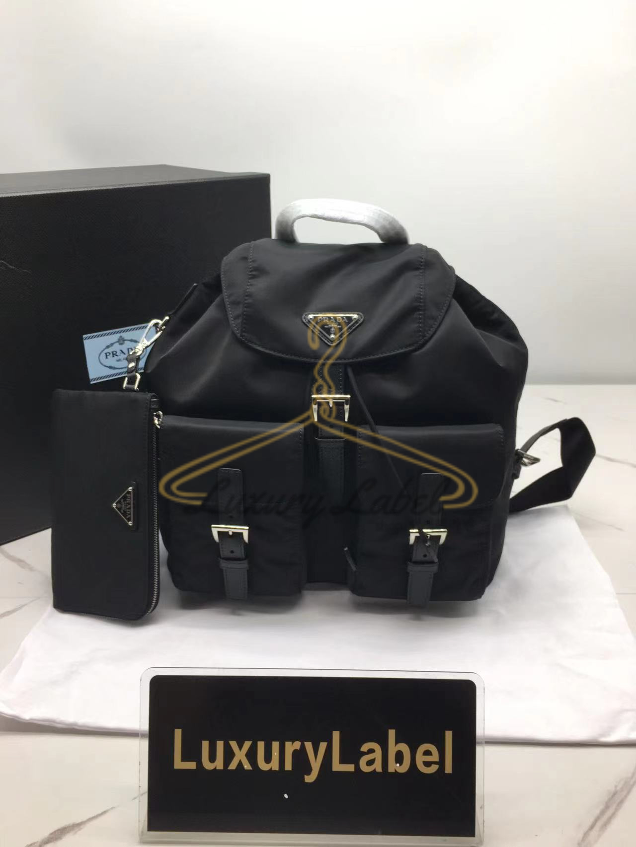 프라다 리나일론 클래식 백팩 1bz811 미디움