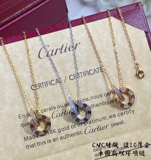 까르띠에 cartier 러브 다이아 목걸이 (3COLOR)