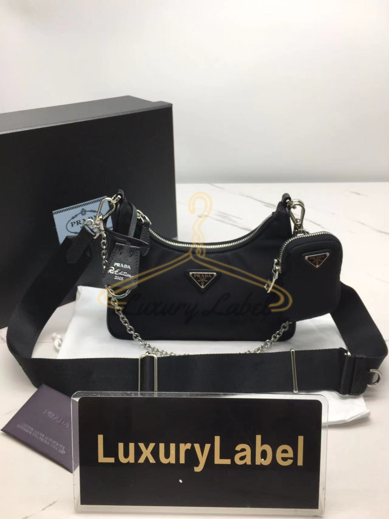 프라다 리에디션 나일론 테수토 호보백 신버전 [upgrade ver.]