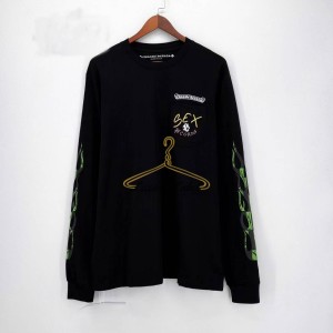 크롬하츠 매티 보이 레코드 플레임 롱 슬리브 (남녀공용)