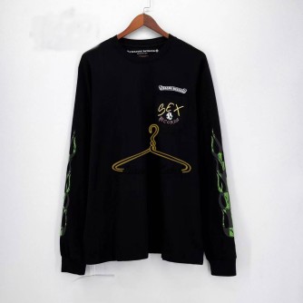 크롬하츠 매티 보이 레코드 플레임 롱 슬리브 (남녀공용)