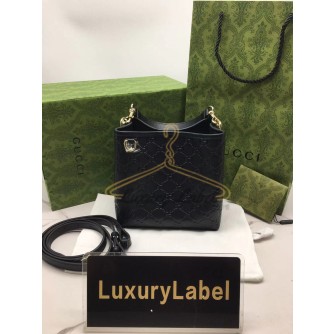 구찌 25FW 815118 GG앰블럼 스몰 버킷백