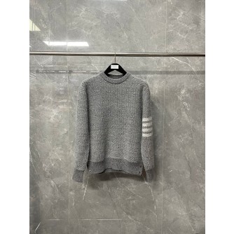 톰브라운 니트 스웨터 (남녀공용) (컬러 그레이, 네이비)