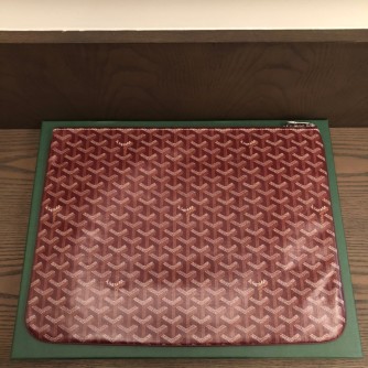 고야드 세나 클러치 MM /GM (컬러 버건디)