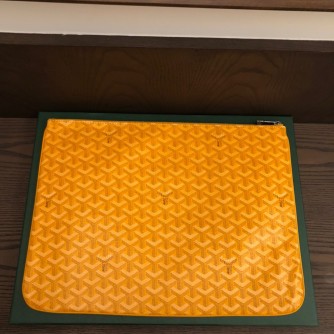 고야드 세나 클러치 MM /GM (컬러 옐로우)