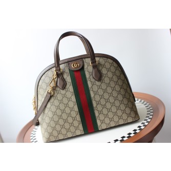 구찌 오피디아 GG 미디움 탑핸들 숄더백 524533