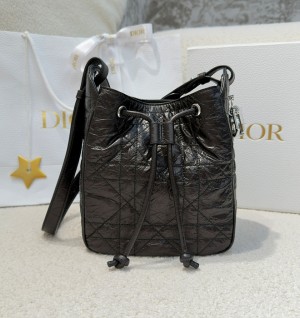 디올 D-MOTION 스몰 백 은장 