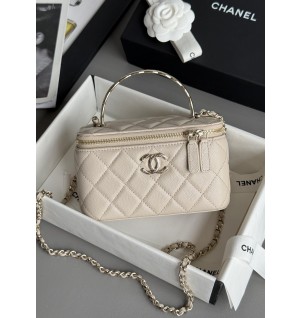 샤넬 23K 탑핸들 베니티 (스틸 토트백)