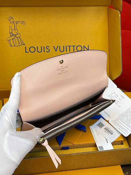 루이비통 에밀리 장지갑 N60214 (내부 핑크)