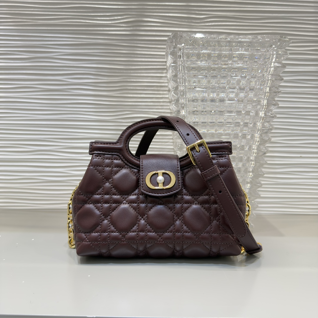 디올 Jolie 탑 핸들 미니 백