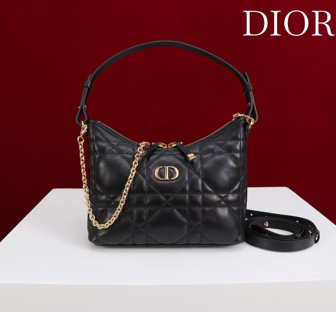 디올 미스 카로 디올링 미니 체인백