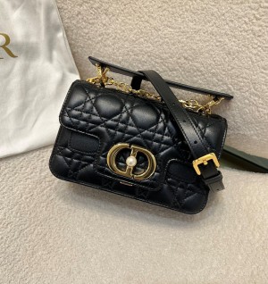 디올 졸리 미니 탑 핸들백 (컬러 블랙) (upgrade ver.)