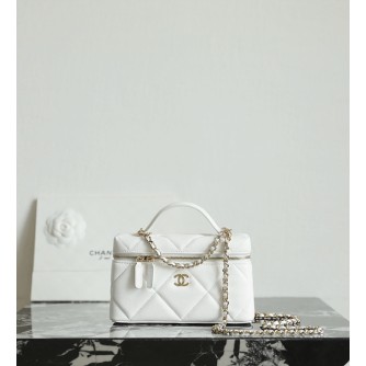 샤넬 25K 빅 퀼팅 탑핸들 베니티 체인백