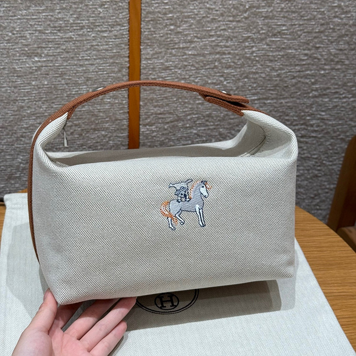 에르메스 브리드어브랙 파우치 GM