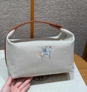 에르메스 브리드어브랙 파우치 GM